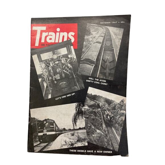 Trains Magazine Lot of 5 Sep Oct Nov 67  Nov 70‎ Aug 71 Railroadiana Locomotive - Picture 3 of 11